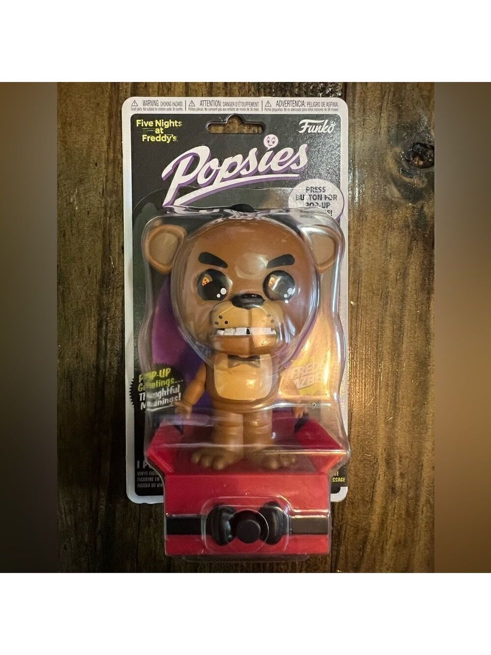 Funko Popsies Five Nights at Freddys FNAF Freddy Fazbear Sealed